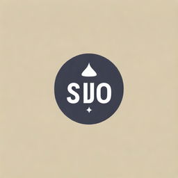 A dark-toned hip-hop and rap themed logo with the text 'Studio 3/4'. The design should use symbols and motifs representative of these music genres.