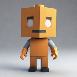 A 3D image of a Roblox character named 'Nobo'. The model possesses the typical geometric features of Roblox avatars, stylized in a unique way to represent Nobo’s distinctive characteristics.