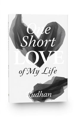 A book cover design for a love story titled 'One Short Love of My Life'