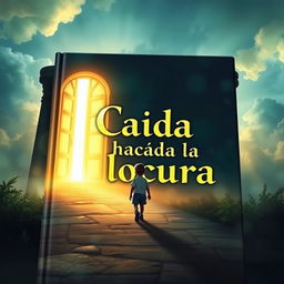 A visually striking book cover showcasing a child walking along a mystical path towards large, illuminated doors that radiate a warm, inviting light