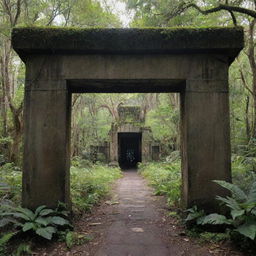 The visitors perceive the devastation first-hand, observing the once-thriving Jurassic Park now lying in dilapidated ruin. Overgrown with vegetation and eerily silent, the park stands as a stark monument to abandon and decay.