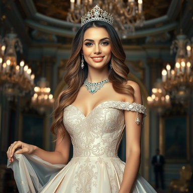 sachin and babi light blue dress Royal Elegance main image 1