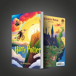 An alternative book cover design inspired by Harry Potter by J