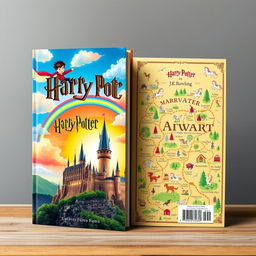 An alternative book cover design inspired by Harry Potter by J