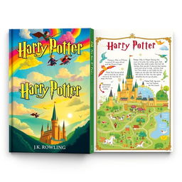 An alternative book cover design inspired by Harry Potter by J