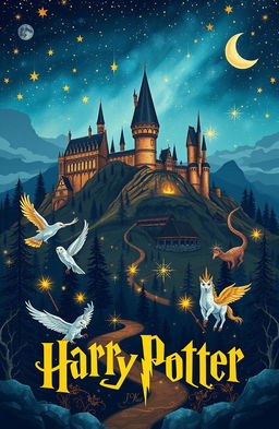 A captivating and imaginative design inspired by the magical world of Harry Potter by J