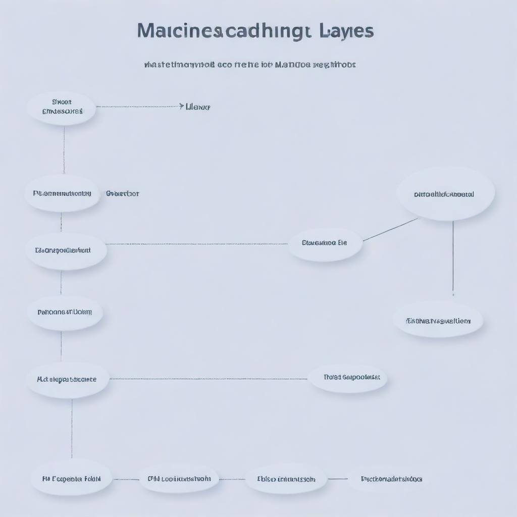 An ultra-simplified, accessible graphical image of a machine learning model. The structure, inputs and outputs, and layers of the neural network are labeled in clear English.