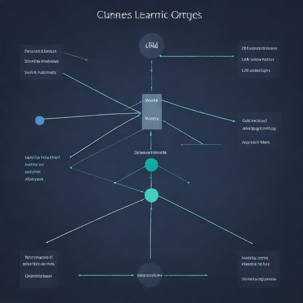 An ultra-simplified, accessible graphical image of a machine learning model. The structure, inputs and outputs, and layers of the neural network are labeled in clear English.