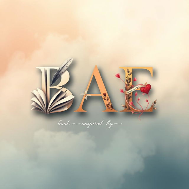 A visually striking book cover for a title named 'BAE'