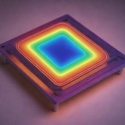 A detailed graphical image featuring thermal sensors, focusing on their unique structure and design, with glowing colors indicating temperature sensing capabilities.