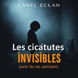 A poignant book cover for 'Les cicatrices invisibles, quand les parents blessent'