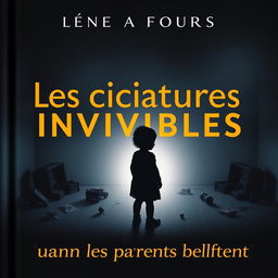 A poignant book cover for 'Les cicatrices invisibles, quand les parents blessent'