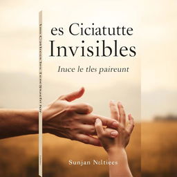 A poignant book cover design for 'Les Cicatrices Invisibles: Quand les Parents Blessent'