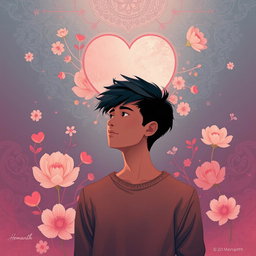 An evocative illustration that captures the essence of layered narratives in ‘Expect the Unexpected’ by Hemanth, a real-life love story