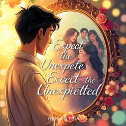 An enchanting illustration representing 'Expect the Unexpected' by Hemanth, a love story with layered narration