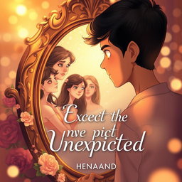 An enchanting illustration representing 'Expect the Unexpected' by Hemanth, a love story with layered narration
