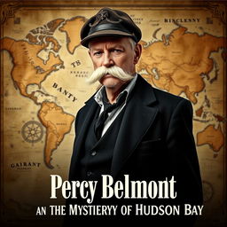 A movie poster titled 'Percy Belmont and the Mystery of Hudson Bay'