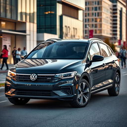 An impressive 2019 Volkswagen Virtus, showcasing its sleek and modern design