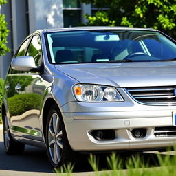 An impressive 2005 Volkswagen Voyage, elegantly displayed in an urban setting