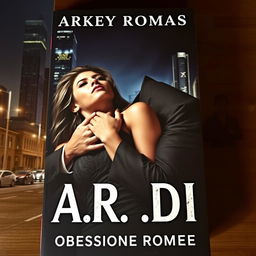 A dramatic dark romance book cover depicting a wealthy, dominant man gripping a defenseless woman by the neck, set against a shadowy nighttime cityscape