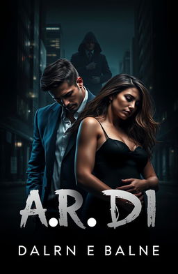 A dark romance book cover featuring an affluent man and a vulnerable woman in a modern setting