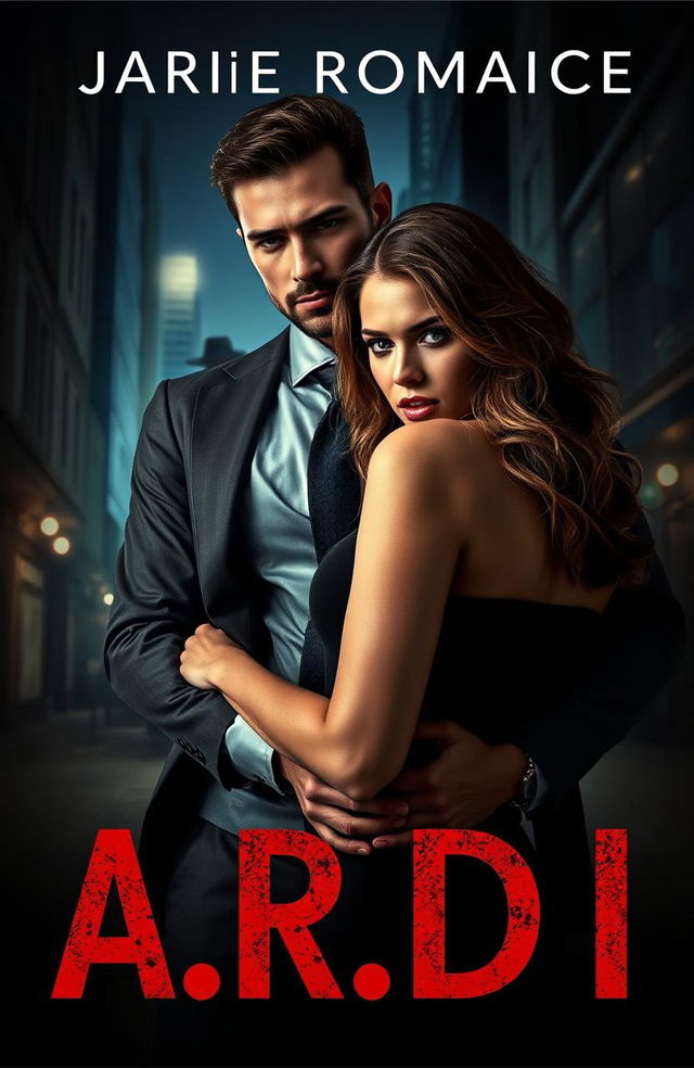 A dark romance book cover featuring an affluent man and a vulnerable woman in a modern setting