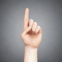 A striking graphical representation of the 'Okay' symbol, with a hand making a circle by connecting the tip of the thumb and index finger.