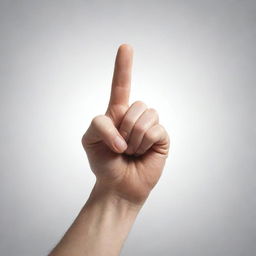 A striking graphical representation of the 'Okay' symbol, with a hand making a circle by connecting the tip of the thumb and index finger.