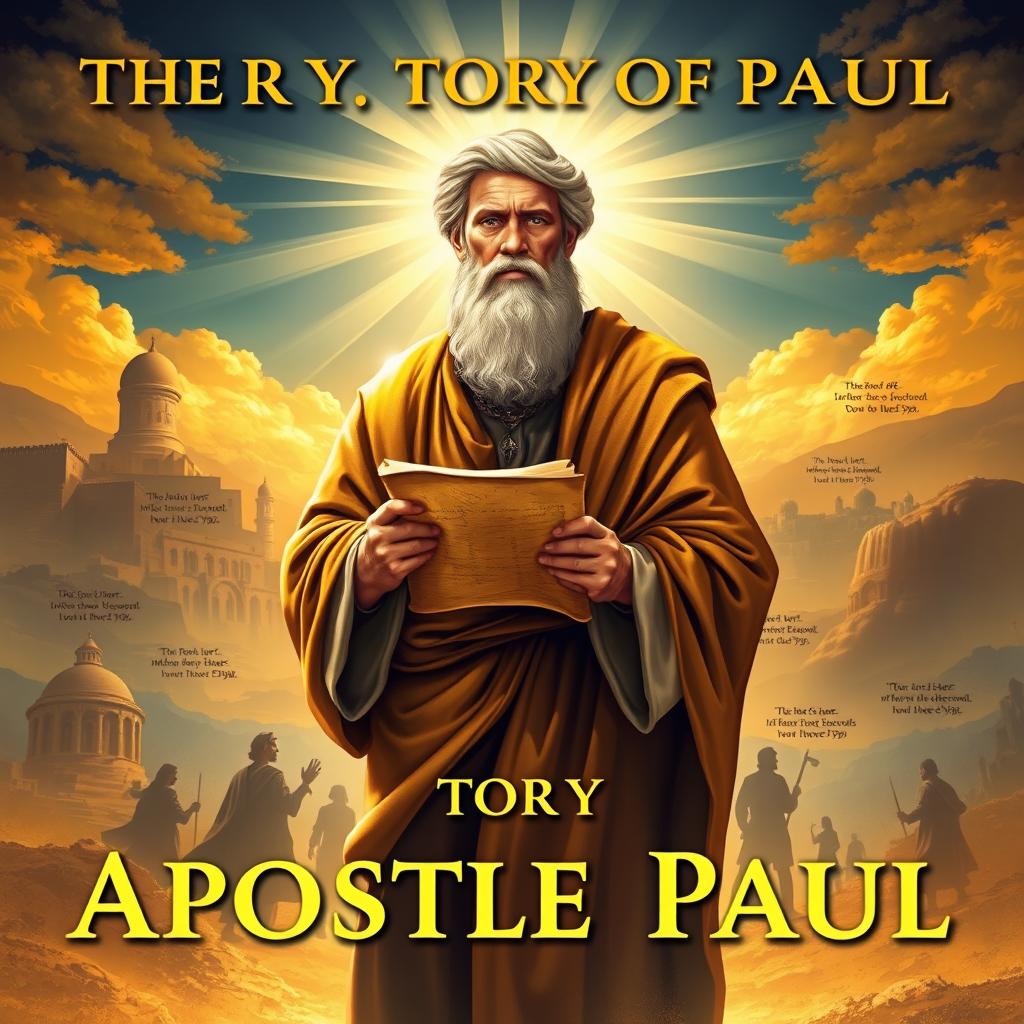 A vibrant and inspiring thumbnail representing the story of Apostle Paul