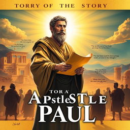 A vibrant and inspiring thumbnail representing the story of Apostle Paul