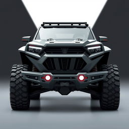 A unique and innovative off-road vehicle design that stands out from all existing car brands