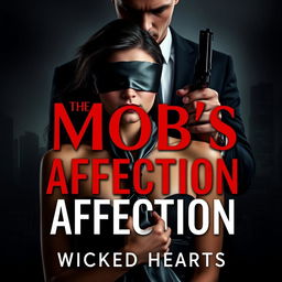 A dark, moody book cover featuring a shadowy cityscape seamlessly blending into the background