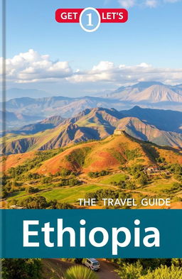 A beautifully scenic travel guide to Ethiopia, featuring stunning landscapes such as the Simien Mountains, the Great Rift Valley, and diverse wildlife