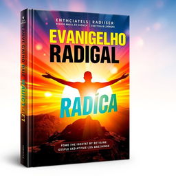 A captivating book cover design centered around the theme of 'Radical Gospel'