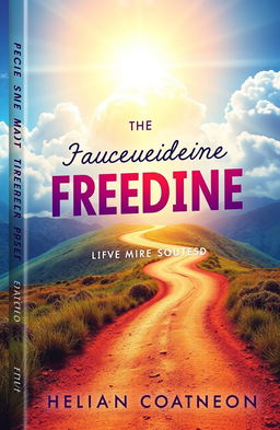 An inspiring book cover design that invites readers to discover hidden potential and true freedom behind life's obstacles