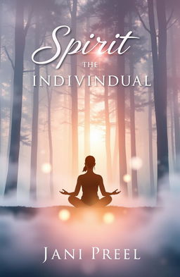 A captivating book cover design for a novel titled 'Spirit Individual'