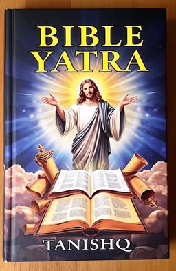 A stunning book cover featuring a radiant image of Jesus Christ at the center, surrounded by a warm, divine light