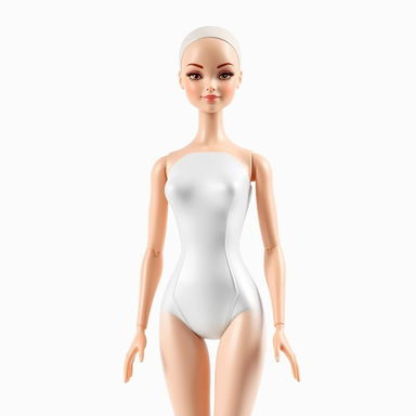 トップス andmary barbie body suit white トップス andmary barbie body suit white Vintage Barbie Doll