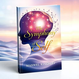 A captivating book cover design for 'The Symphony of Self' by Maxwel Kingsley