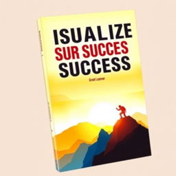 A motivational book cover featuring the title 'Visualize Your Success' boldly placed at the top