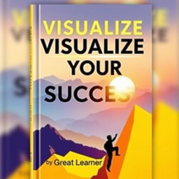 A motivational book cover featuring the title 'Visualize Your Success' boldly placed at the top