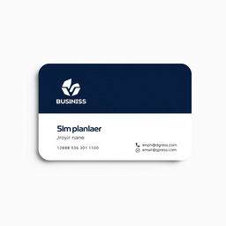 A sleek and professional Business Identification Card designed for optimal clarity and impact