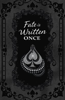 A gripping book cover design with a dark, atmospheric aesthetic