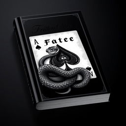 A captivating book cover featuring a striking design that merges elements of fate and chance