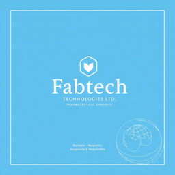 A professional front diary cover design for Fabtech Technologies Ltd