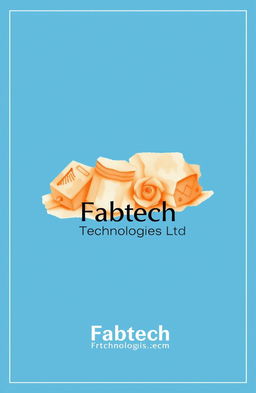 A front diary cover design for a company named Fabtech Technologies Ltd, that specializes in EPC based pharmaceutical projects