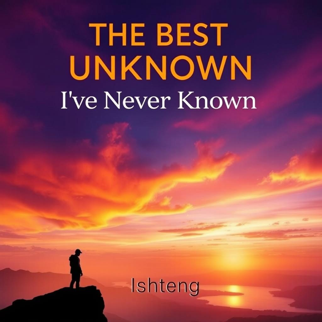 A striking poster for a Wattpad fiction story titled 'The Best Unknown I've Never Known'