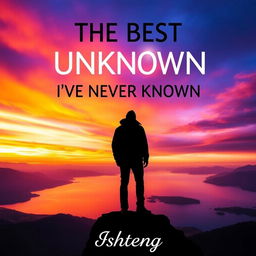 A striking poster for a Wattpad fiction story titled 'The Best Unknown I've Never Known'