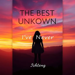 A striking poster design for a Wattpad fiction story titled 'The Best Unknown I've Never Known'