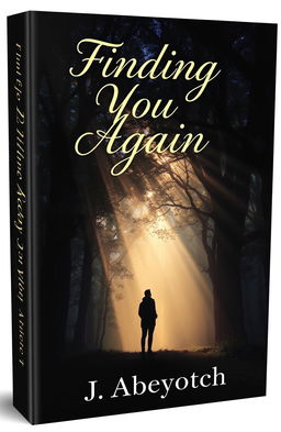 A captivating book cover for 'Finding You Again' by J